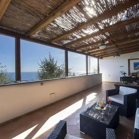 公寓 Casa Luci Relax, Jacuzzi And Breathtaking View 普莱亚诺